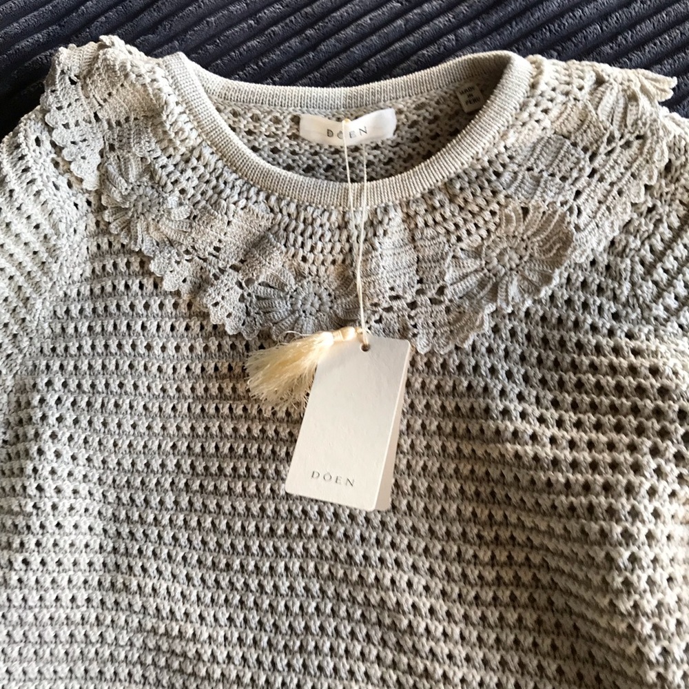 SOLD NEW Doen Talia sweater Antique color